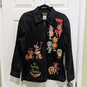 Vintage Bob Mackie Parade of the Flowers Fairy Jacket size L